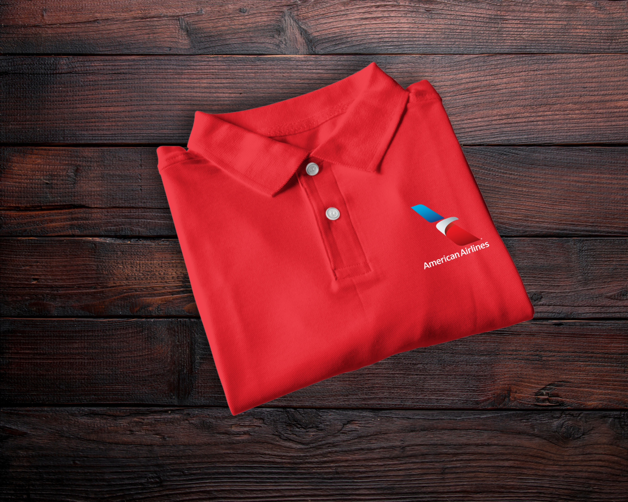 2013 AA Logo Cotton Embroidered Men's Polo