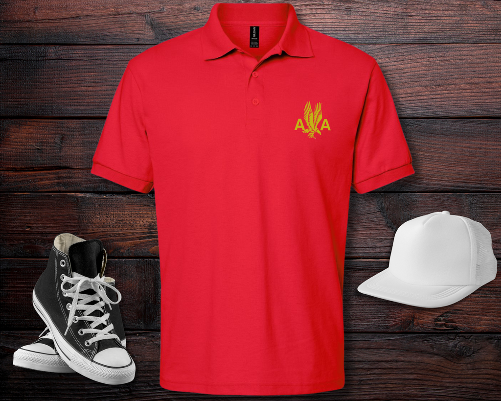 Men's Polo with American Airlines 1940's Logo