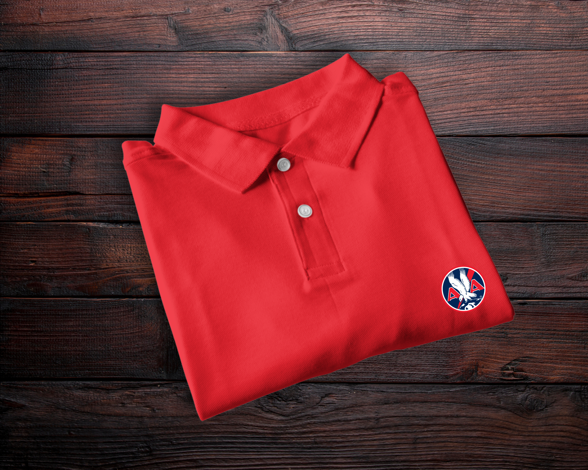 1930's AA Logo Men's Wicking Pocket Polo