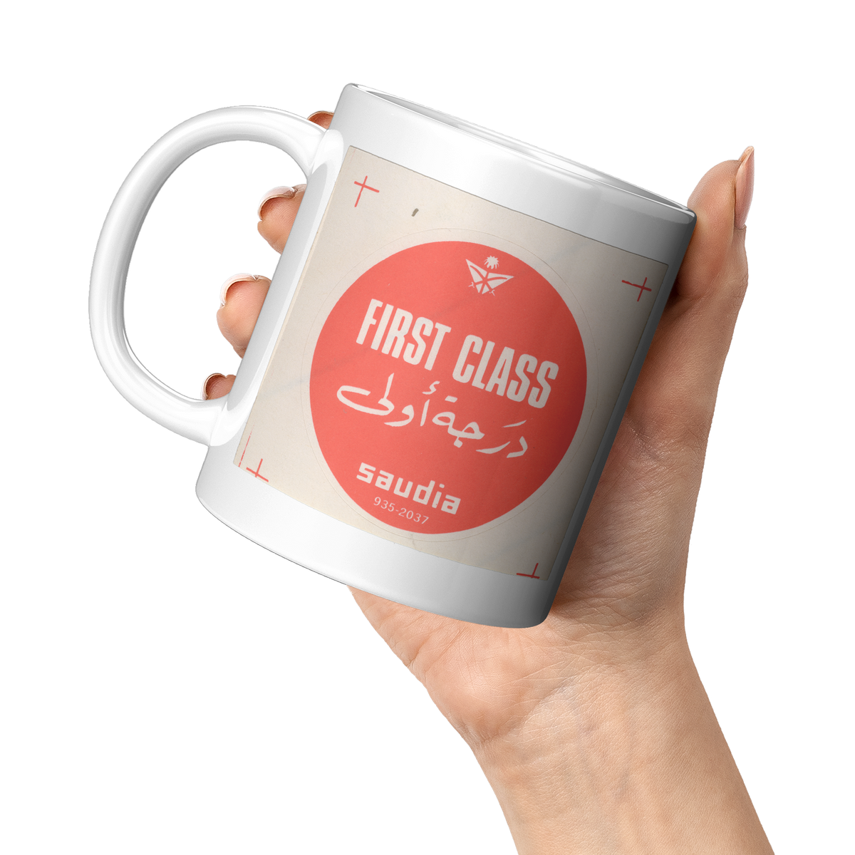 Saudia_First_Class_Vintage_Bag_Sticker_1_11oz_White_LH_Model_Mockup.png_16303991