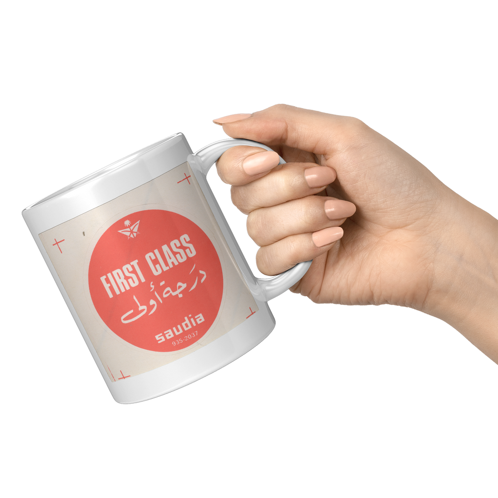 Saudia_First_Class_Vintage_Bag_Sticker_1_11oz_White_RH_Model_Mockup.png_16303993