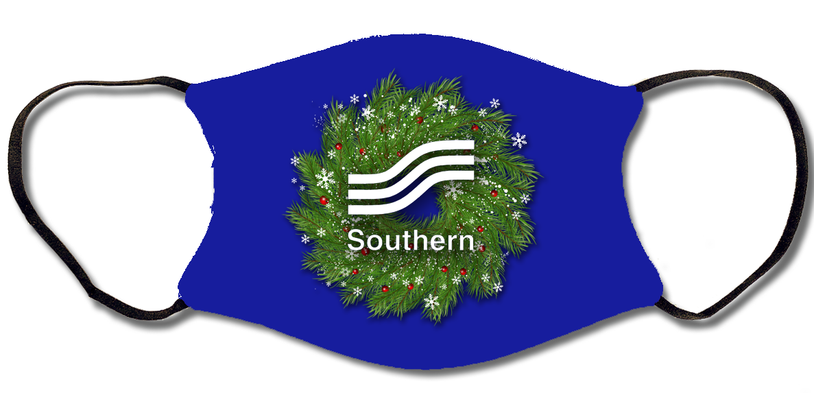 Southern Airways Christmas Face Mask