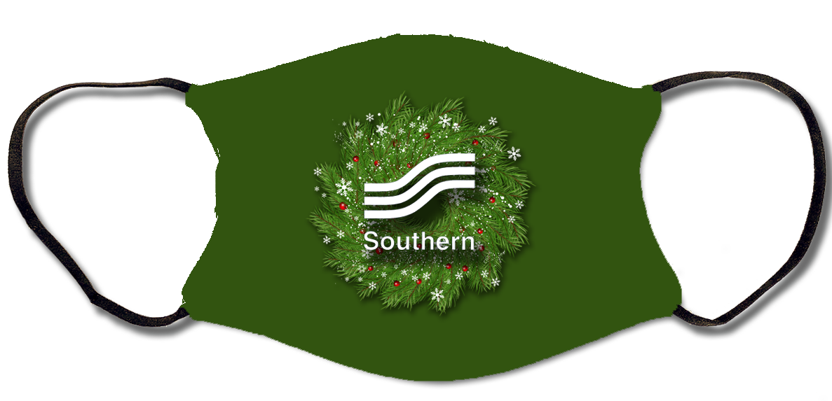 Southern Airways Christmas Face Mask