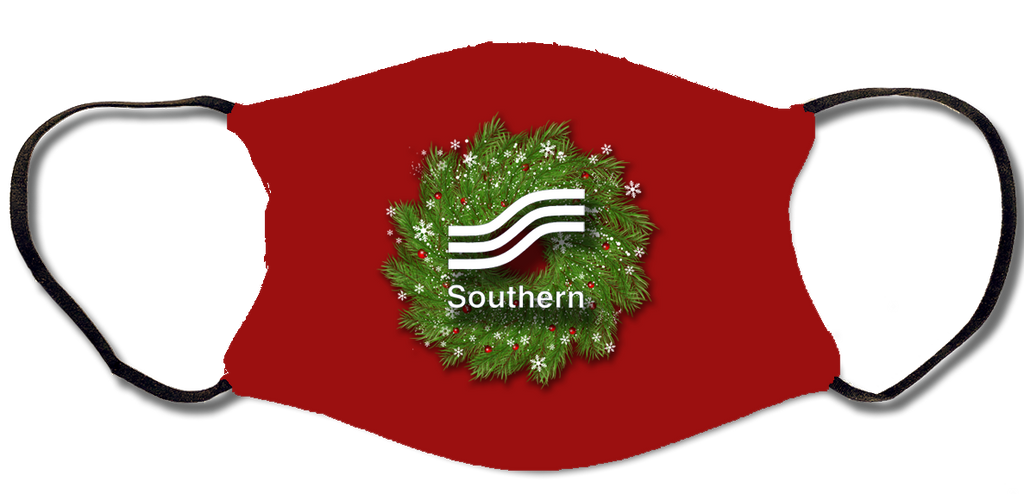 Southern Airways Christmas Face Mask