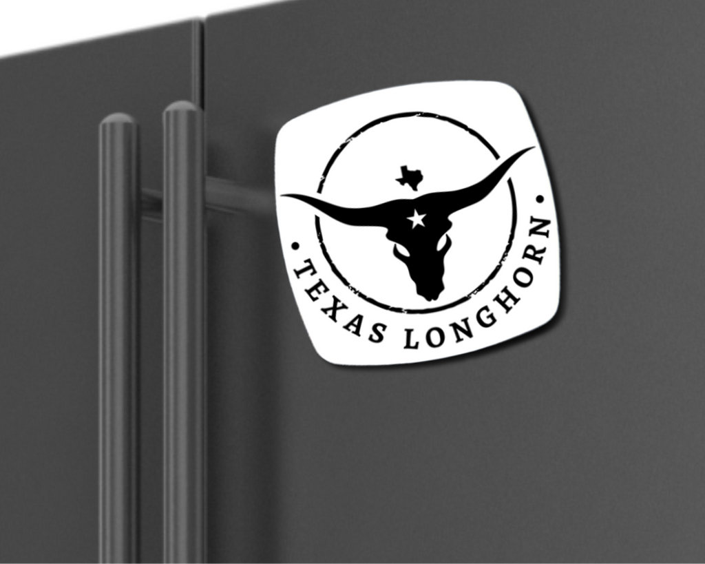 Texas Longhorn Magnet
