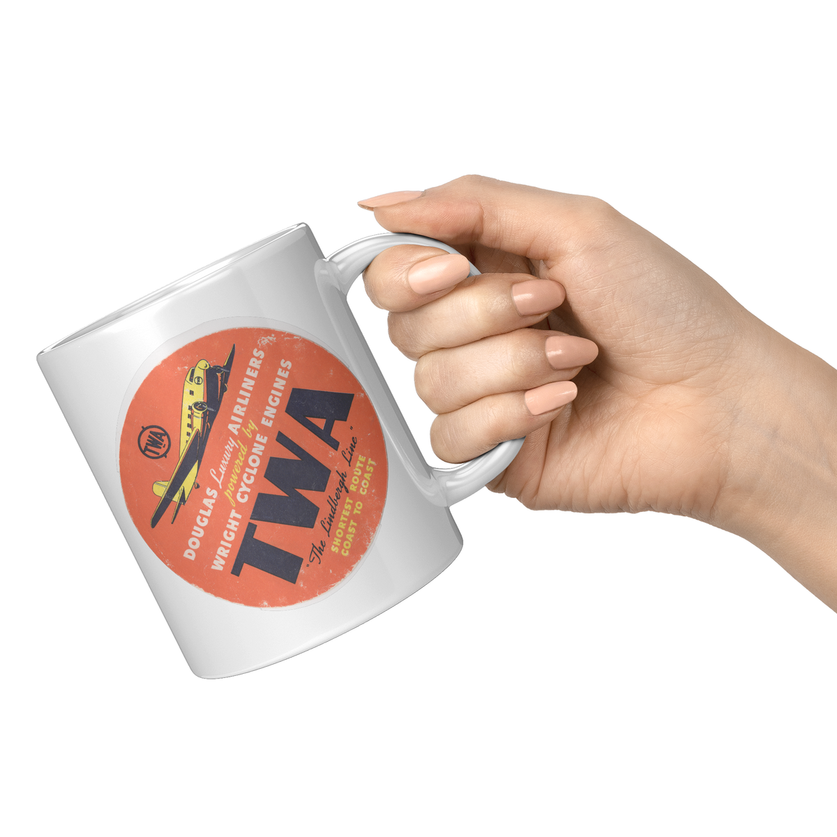 TWA_Lindbergh_Line_Douglas_Luxury_Airlin_11oz_White_RH_Model_Mockup.png_16304541