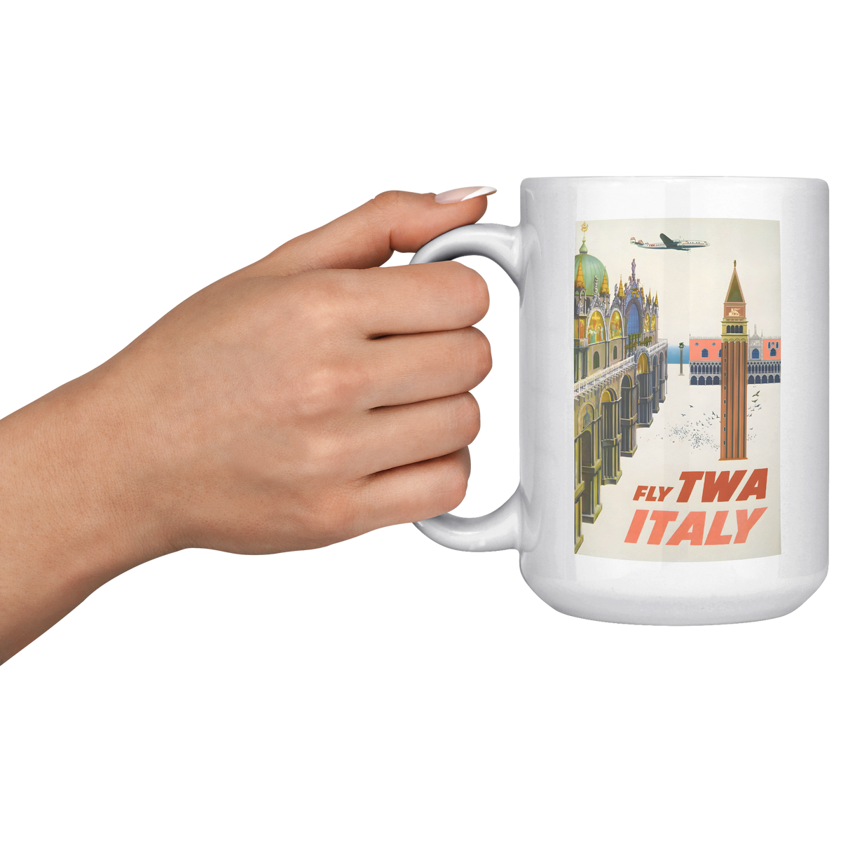 TWA_Vintage_1950_Fly_TWA_to_Italy_Travel_15oz_White_LH_Model_Mockup.png_16292693