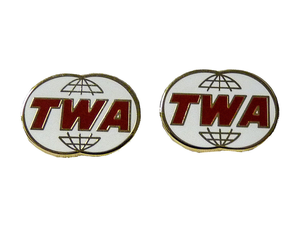 TWA Globe Logo Earrings
