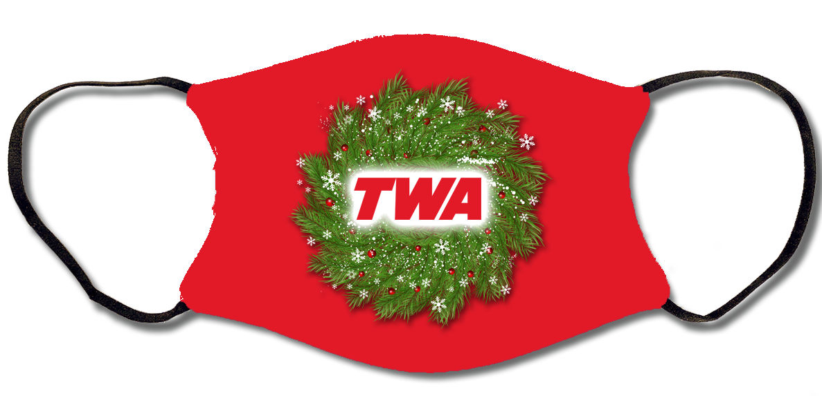 TWA Christmas Face Mask