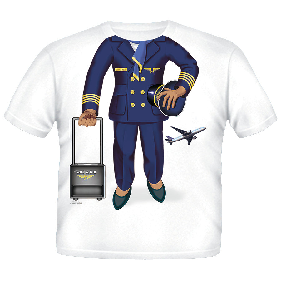 Add A Kid Female Toddler Pilot T-shirt