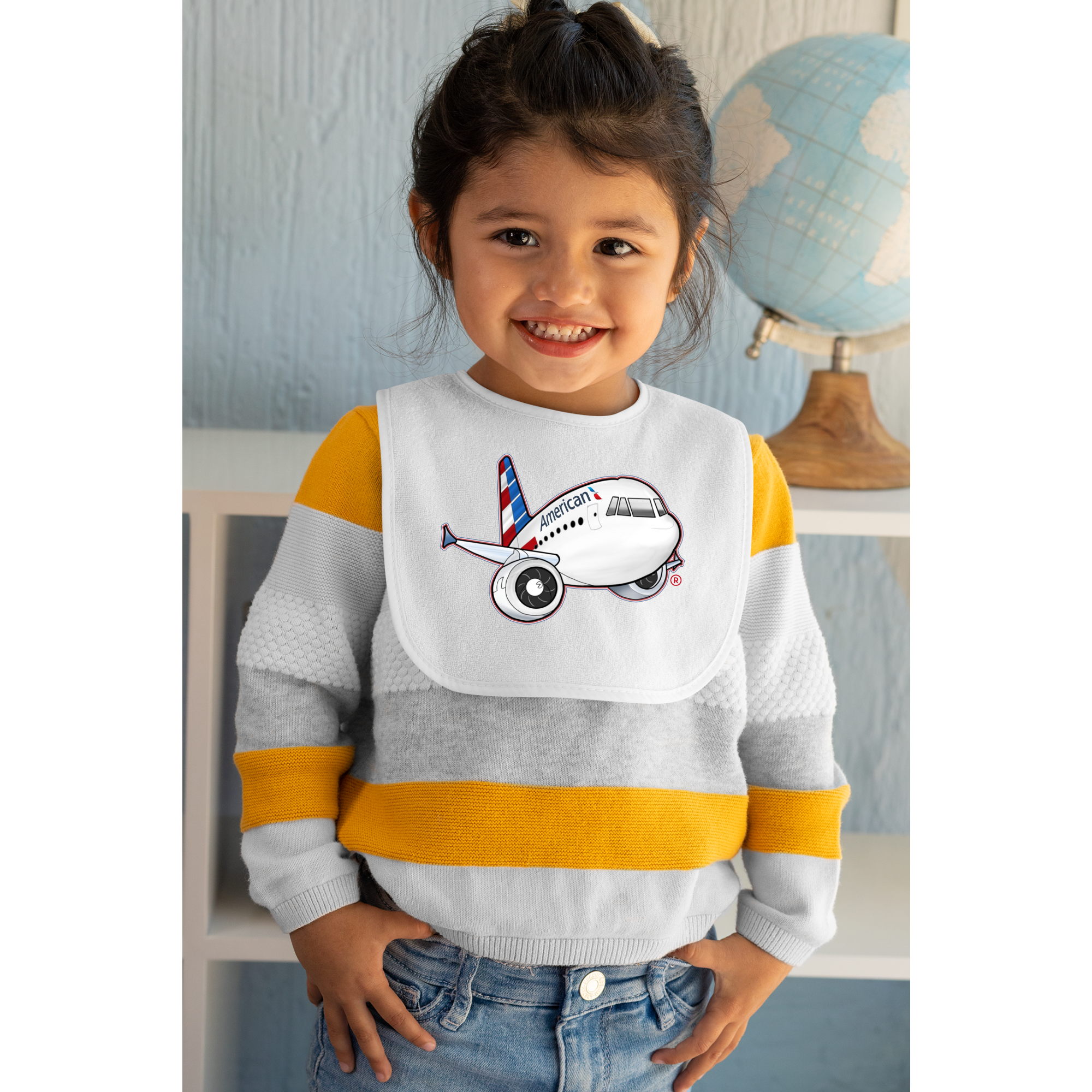 AA - 2013 Chibi Livery FLEECE Baby Bib