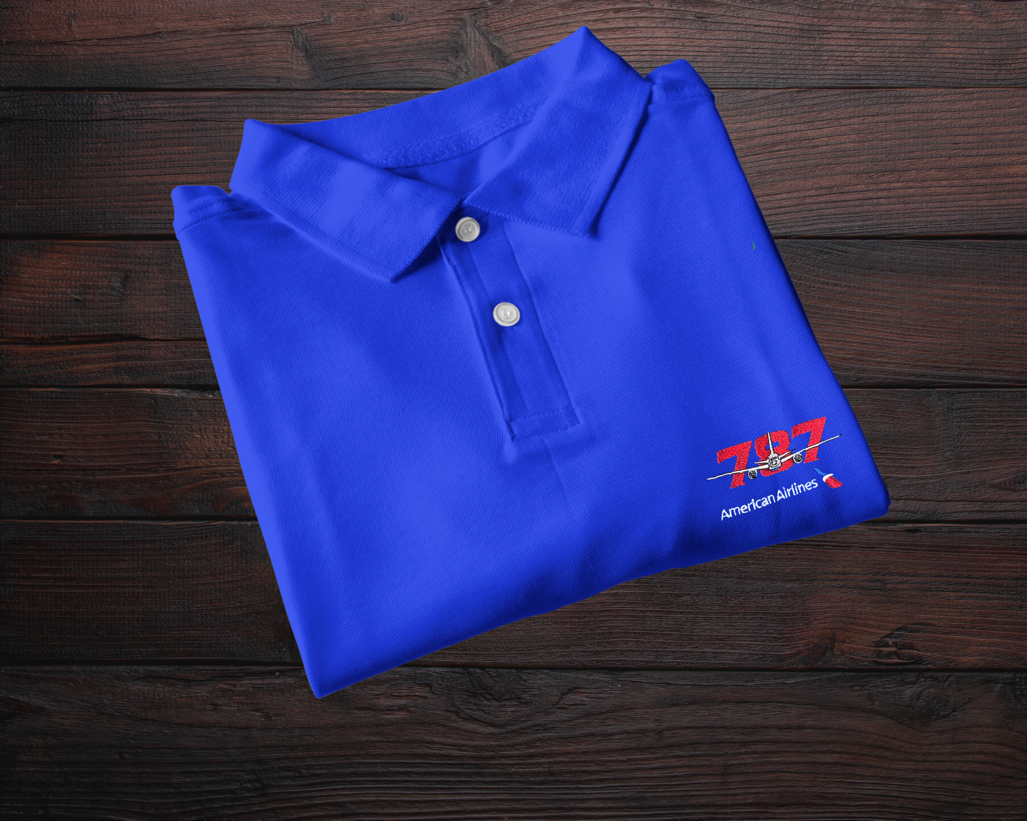 AA 787 Wicking Polo