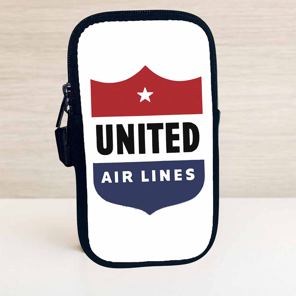 United Airlines 1940's Logo Travel Pouch