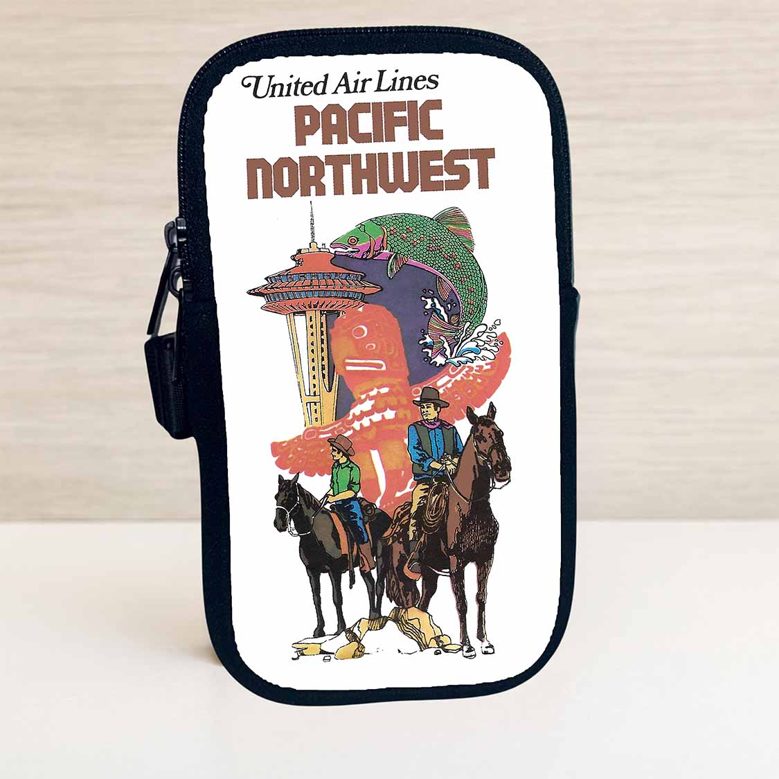 United Airlines Pacific Northwest Travel Pouch