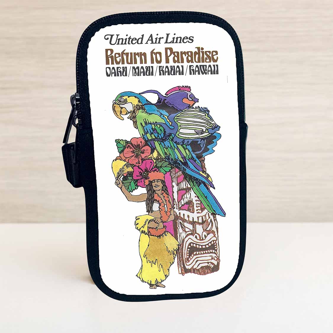 United Airlines Return To Paradise Travel Pouch