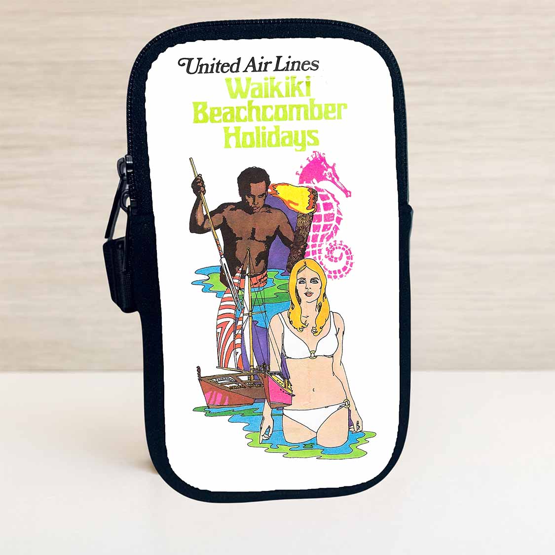 United Airlines Waikiki Travel Pouch