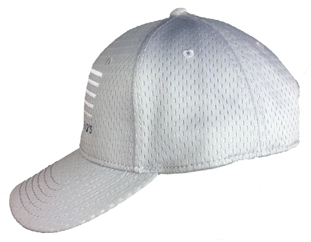 US Airways Logo Grey Mesh Cap