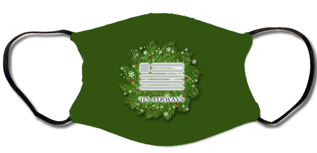 US Airways Christmas Face Mask
