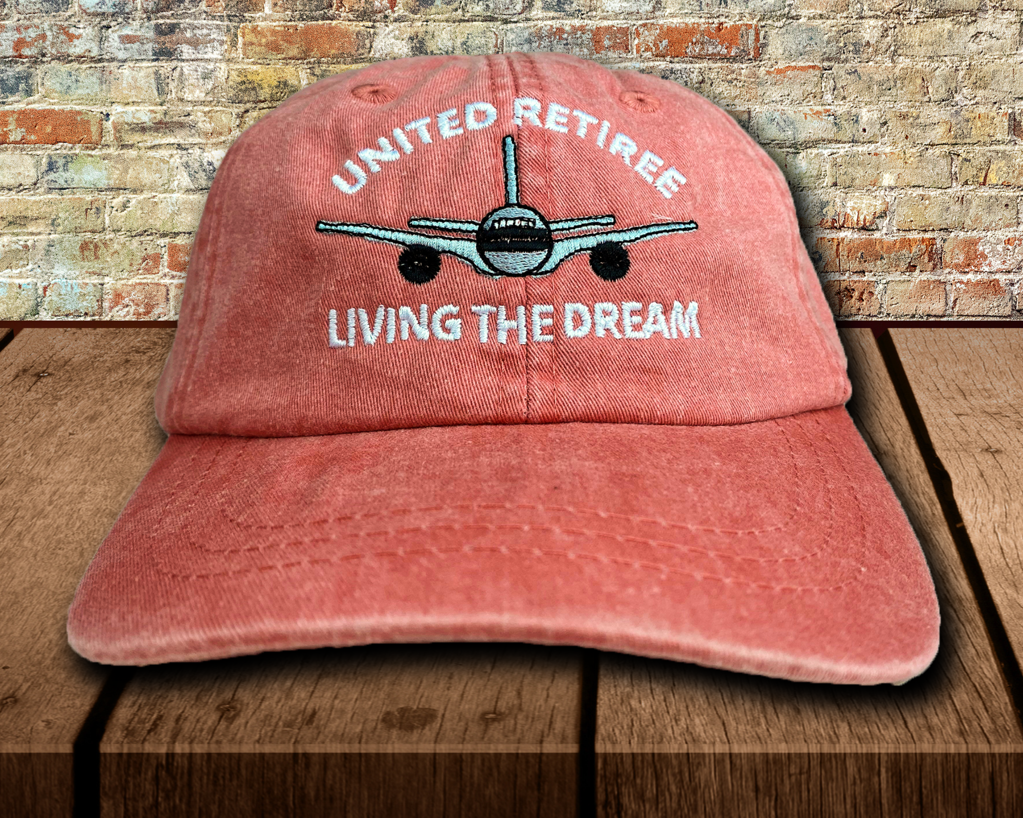 United Airlines Retiree Pink Cap