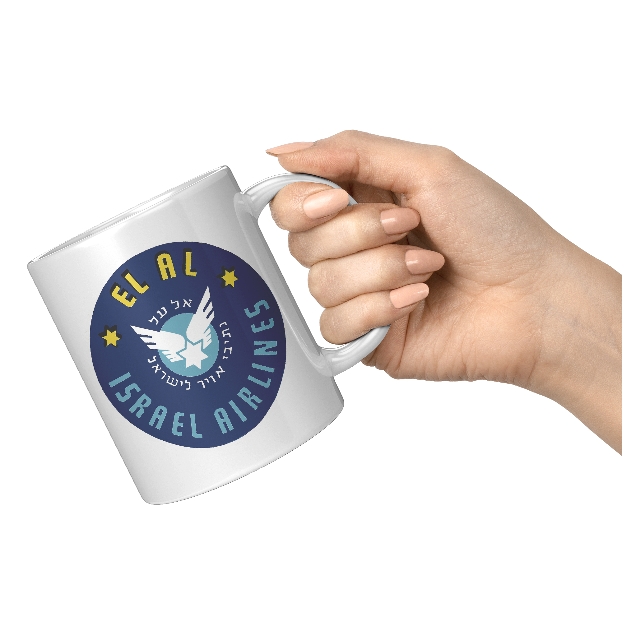Vintage_1950s_El_Al_Baggage_Sticker_Coff_11oz_White_RH_Model_Mockup.png
