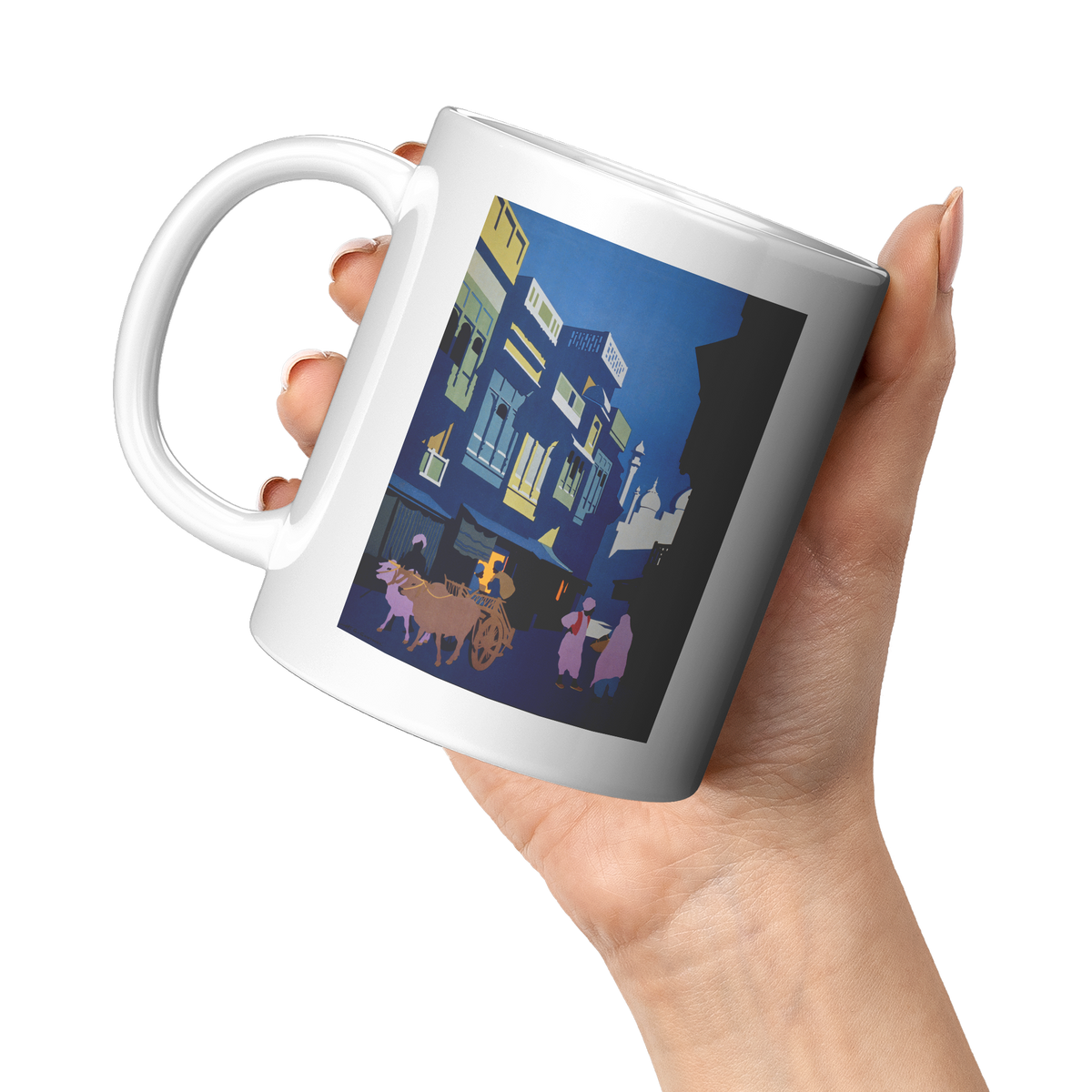 Vintage_A_Street_by_Moonlight_Visit_Indi_11oz_White_LH_Model_Mockup.png_16298376