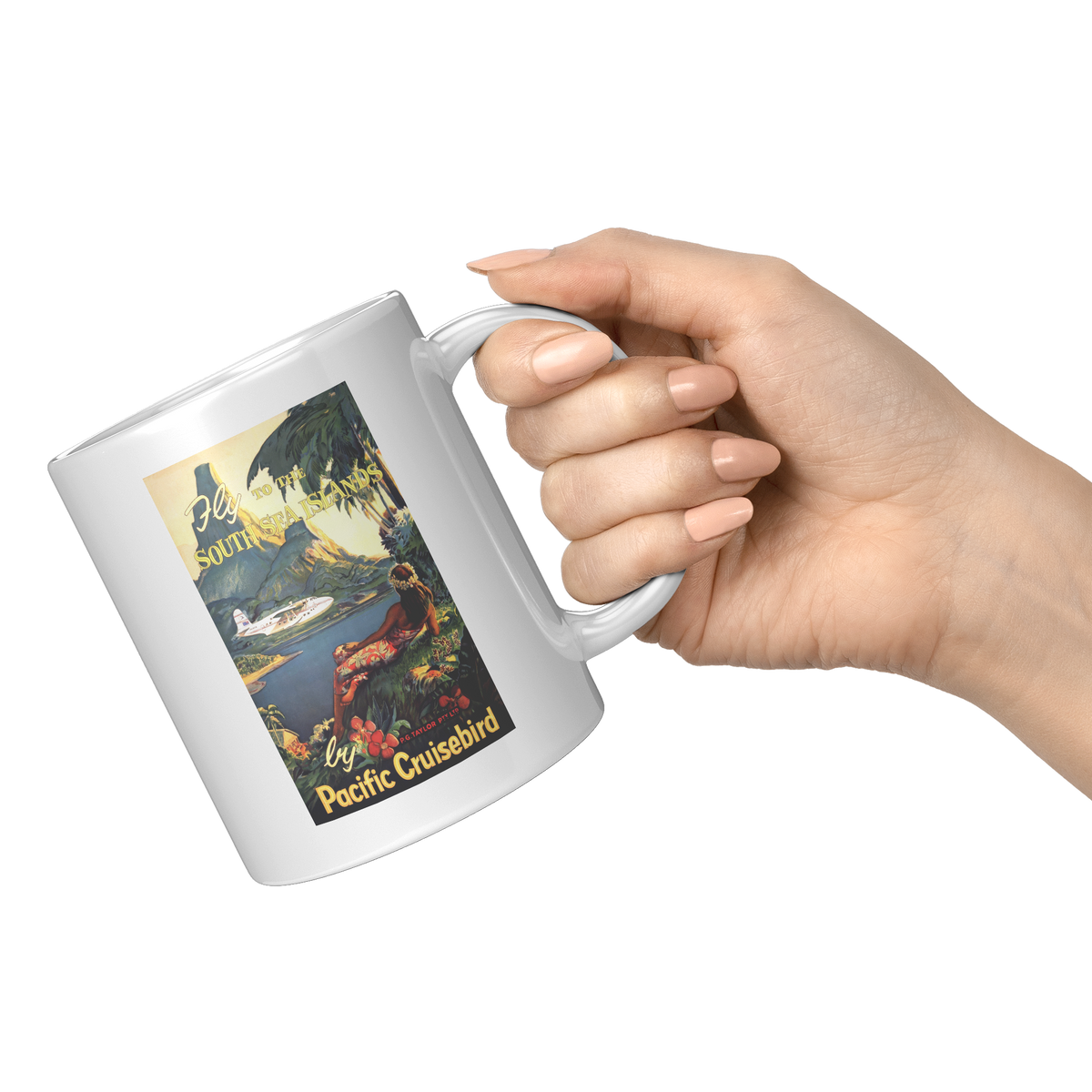 Vintage_Fly_to_the_South_Sea_Islands_by__11oz_White_RH_Model_Mockup.png_16298129