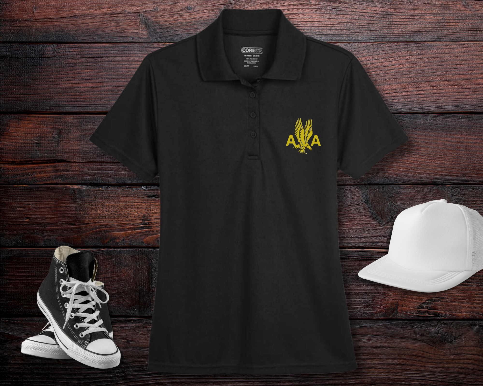 1940's AA Logo Women's Wicking Polo