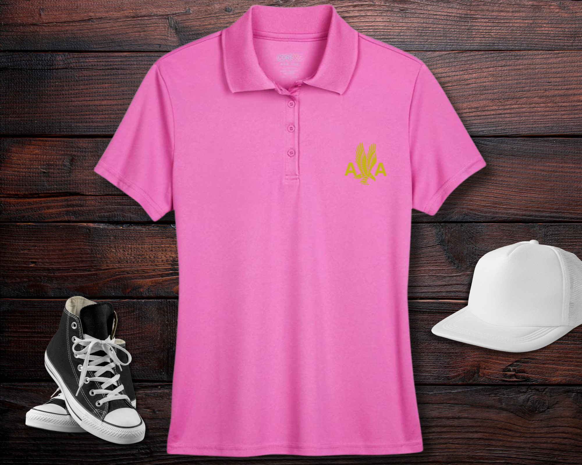 1940's AA Logo Women's Wicking Polo