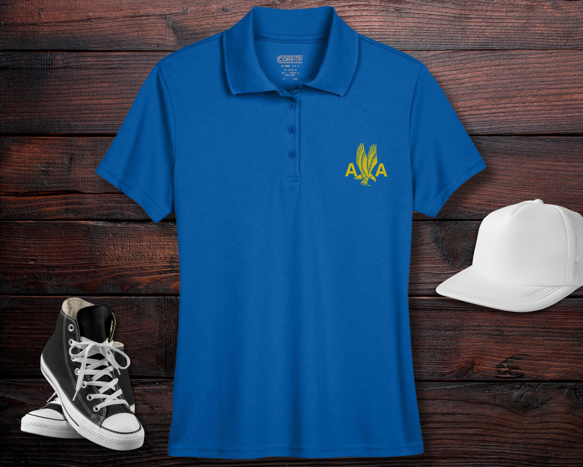 1940's AA Logo Women's Wicking Polo