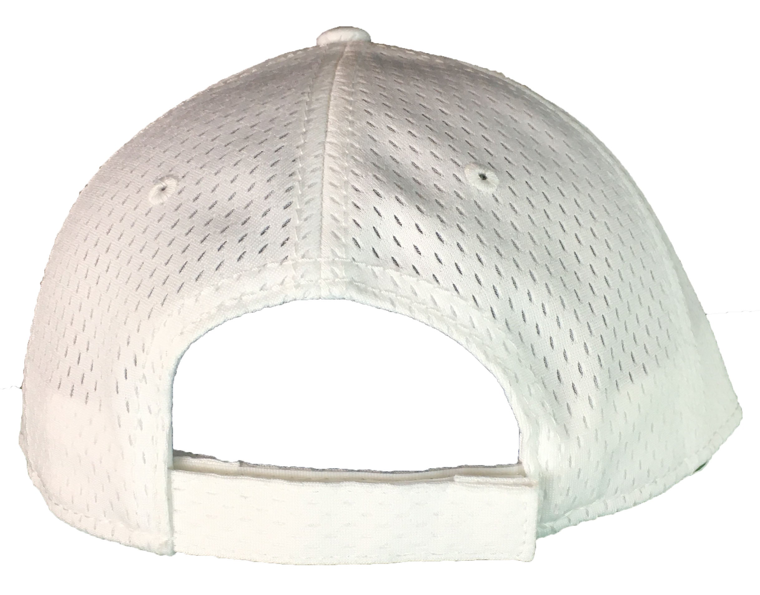White Mesh Cap Back