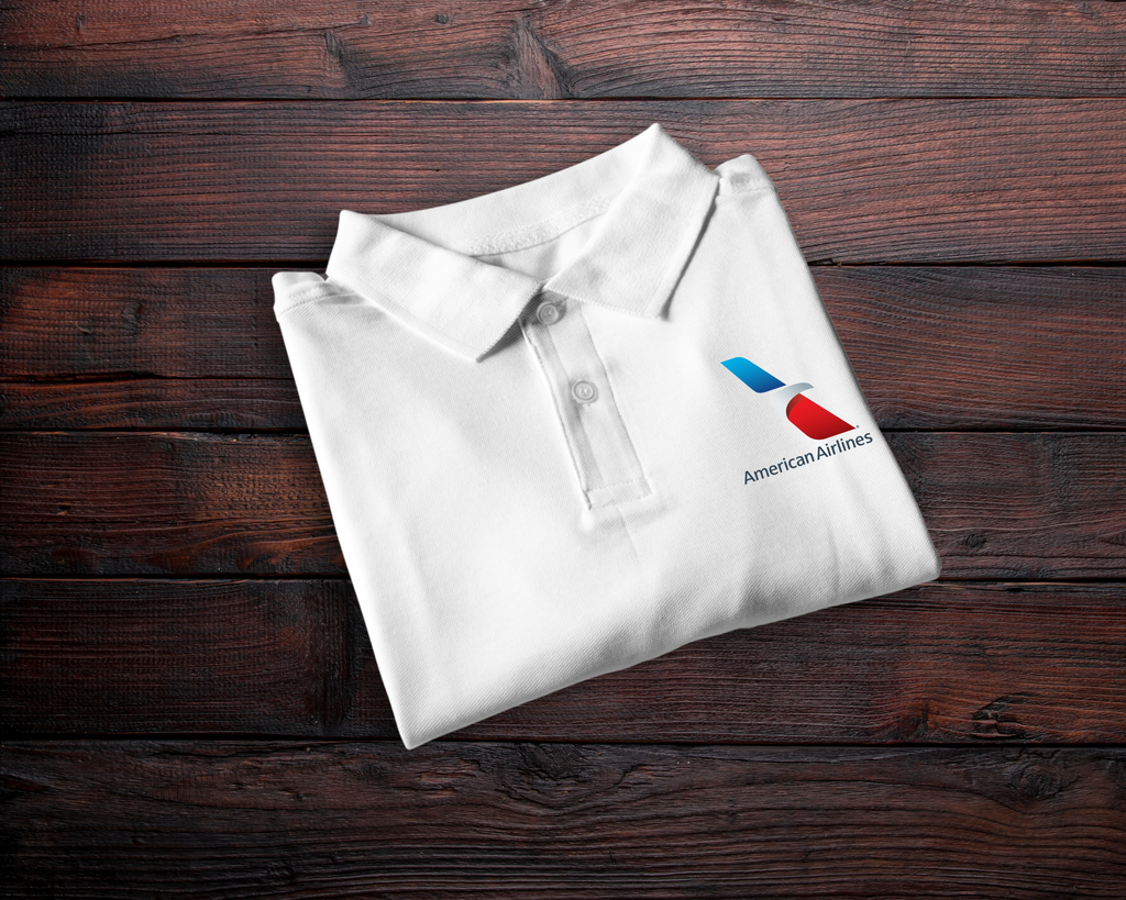 2013 AA Logo Cotton Embroidered Men's Polo