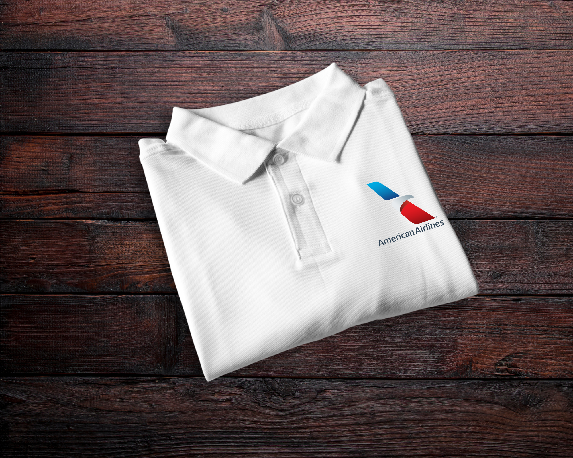 2013 AA Logo Cotton Embroidered Men's Polo