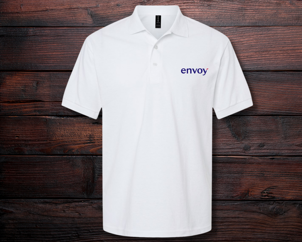 Envoy Logo Wicking Polo Left chest Embroidery