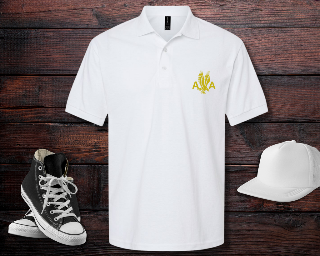 Men's Polo with American Airlines 1940's Logo