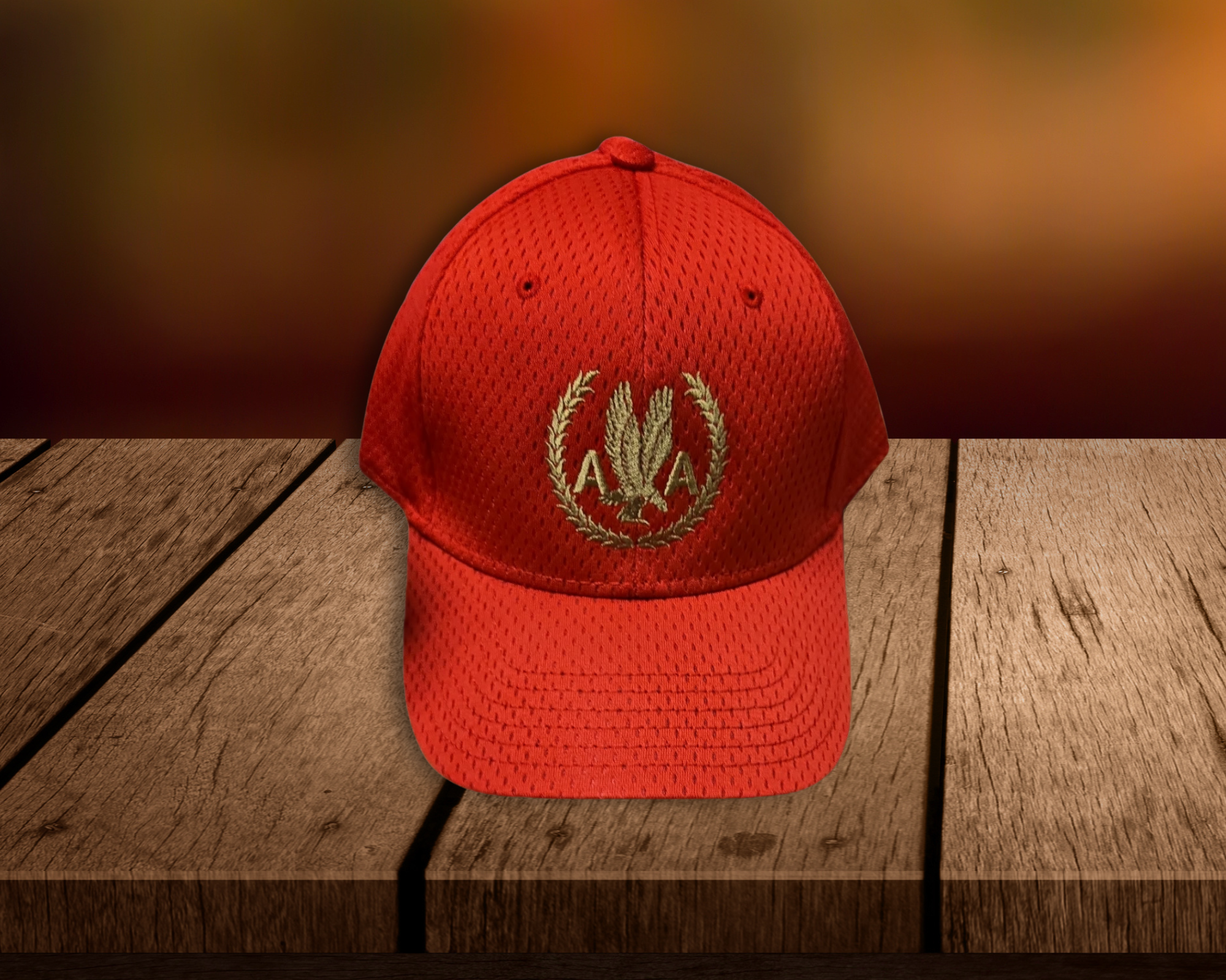 AA Golden Issue Embroidered Mesh Cap
