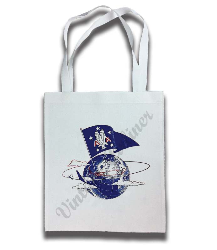American Airlines 1946 Ticket Jacket Cover Tote Bag