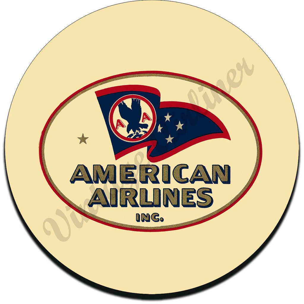American Airlines Flagship Sandstone Coaster