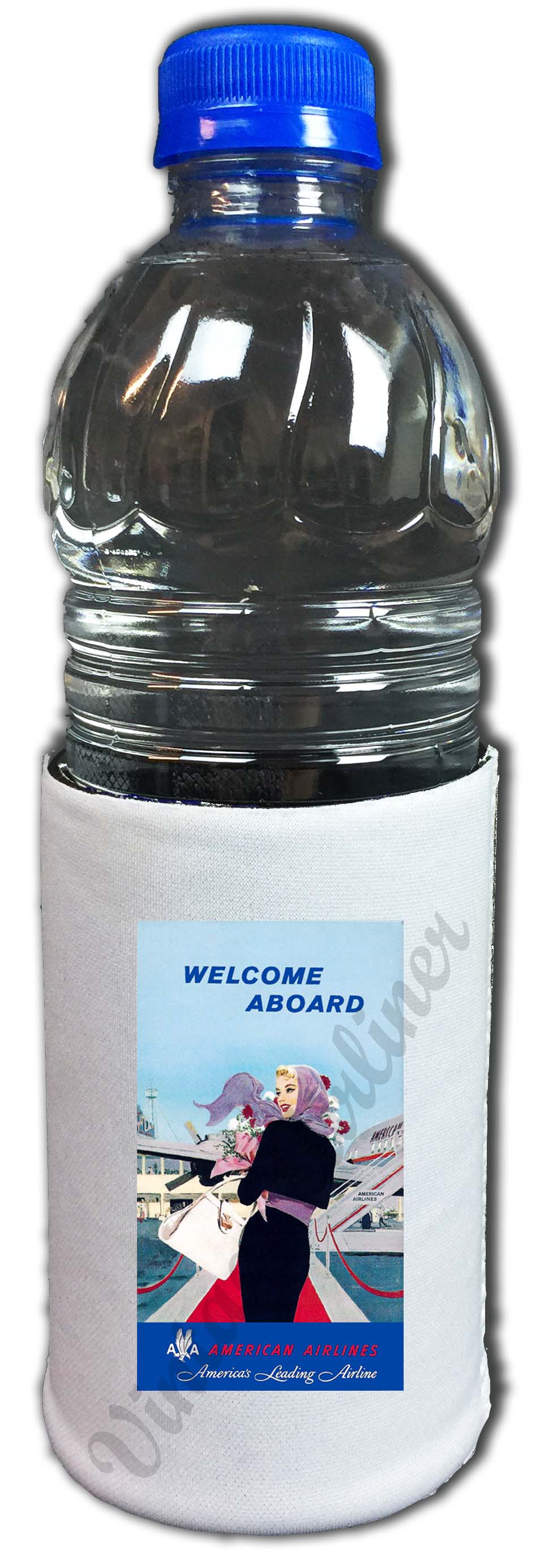 AA Welcome Aboard Vintage Beverage Wrap