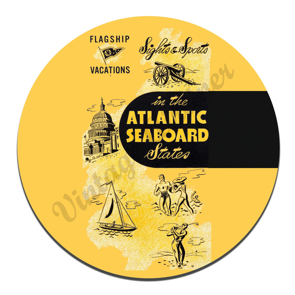 AA Flagship Vacation Vintage Mousepad