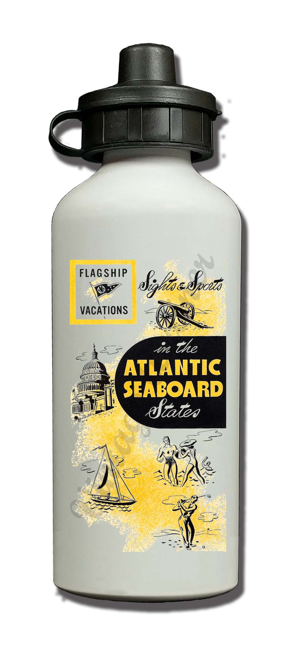 AA Flagship Vacation Vintage Aluminum Water Bottle