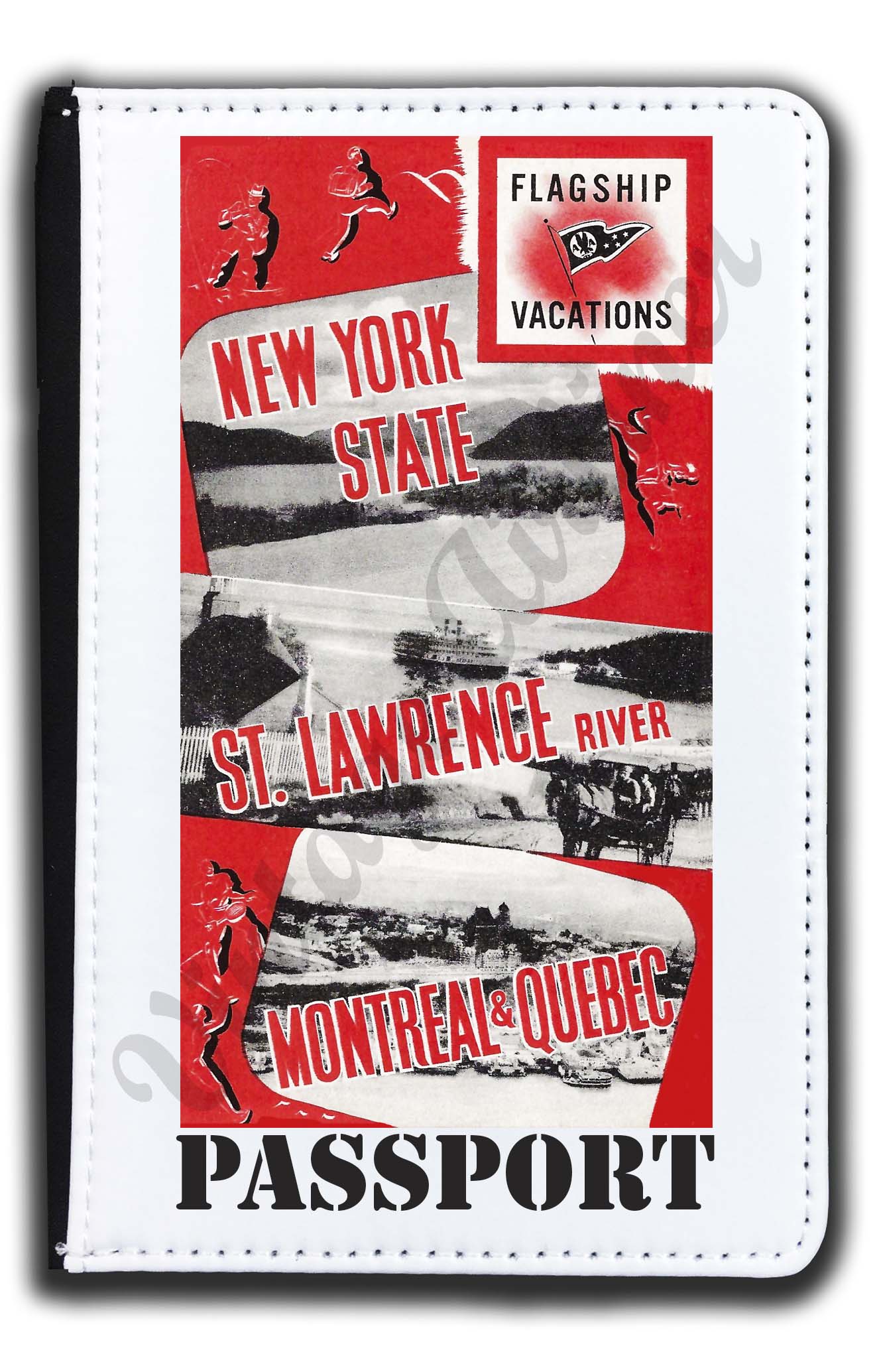 AA Flagship Vacation Vintage Passport Case