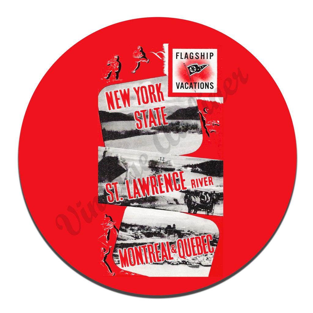 AA Flagship Vacation Vintage Mousepad