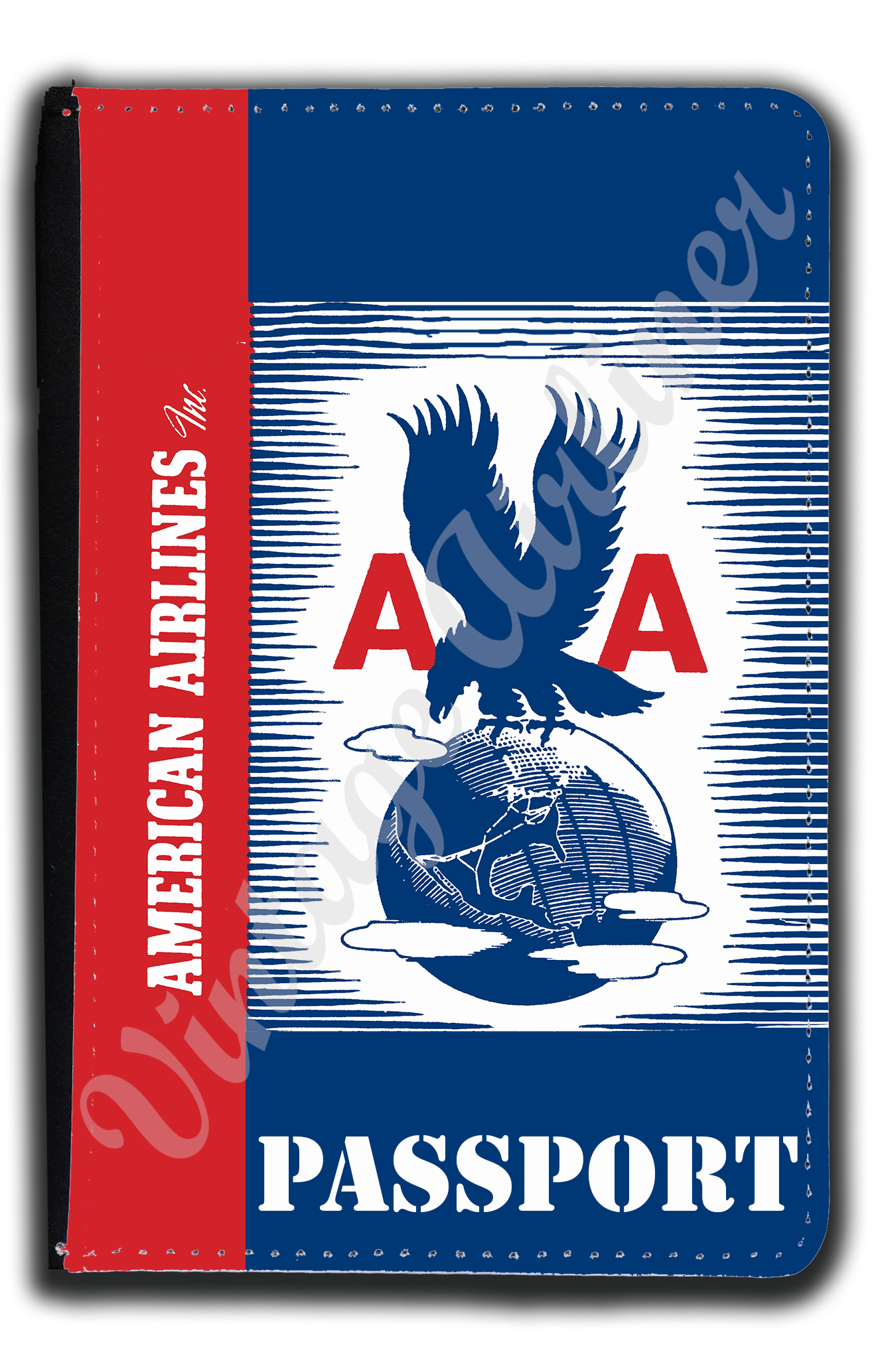 AA 40's Eagle Passport Case