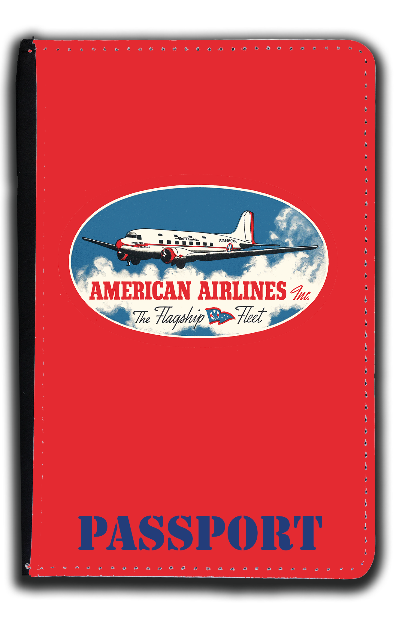 AA Flagship Fleet Bag Sticker Passport Case