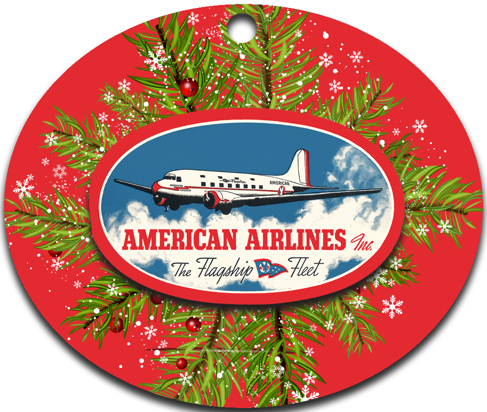 AA Flagship Fleet Ornaments