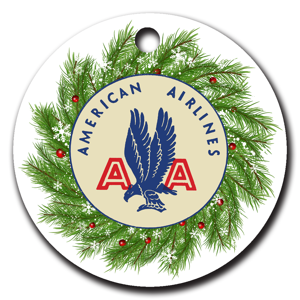 American Airlines 1940's Logo Ornaments