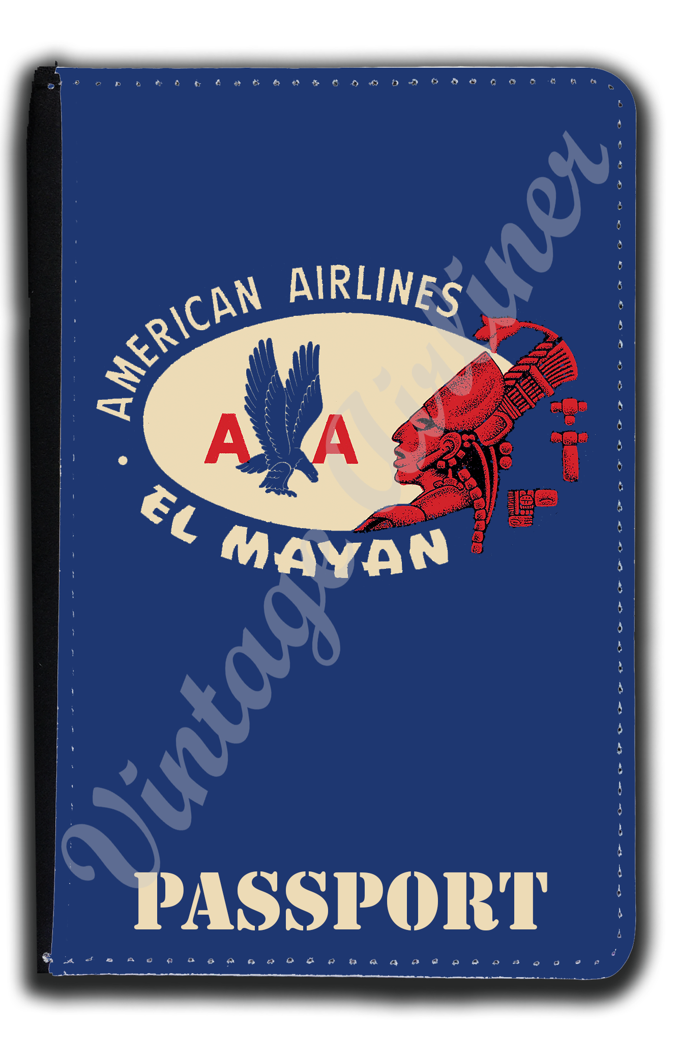 AA El Mayan Bag Sticker Passport Case