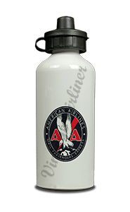 American Airlines Mail Passenger Cargo Bag Sticker Aluminum Water Bottle