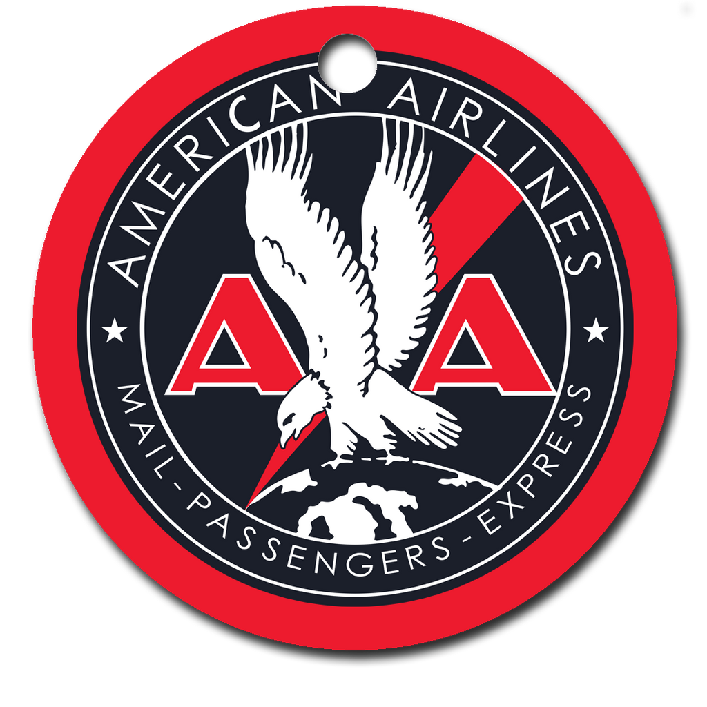 AA 1930's Mail Passenger Cargo Logo Ornaments