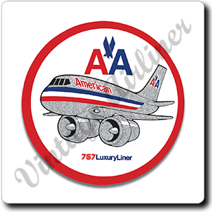 AA 767 Old Livery Square Sandstone Coaster